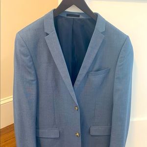 Light blue TopMan suit coat